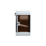 Sterilizer with rack Brushed stainless steel 10 knives MDL - Model STERY 903021