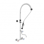 Two holes pre-rinse unit wall mounted - swinging spout in the middle of the tube MNL Model R0102010248