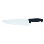 Kitchen knife Tempered AISI 420 stainless steel blade with conical sharpening, satin finish. Handle in rubberized non-toxic material, anti-slip and dishwasher safe. Blade Cm 30 Model CL1234