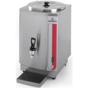 Water bath heater for milk Model TM-10 Stainless steel structure Power: 1500 W