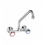 Two holes wall mounted tap - swinging "C" spout L30cm MNL Model R0102010211