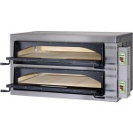 Electric pizza oven Model FMD6+6 2 Fully refractory cooking chambers