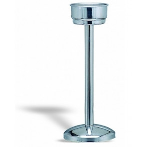Stainless steel pedestal for champagne bucket Capacity N 2 bottles Model 347-000