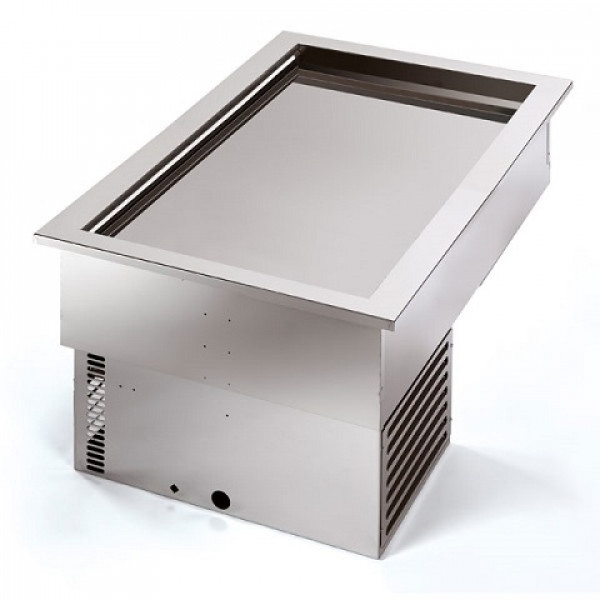 Built-in refrigerated drop in and furniture Model ARMONIA 64/2 Ideal for pastry Capacity 2 containers 600x400 mm