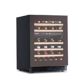 Ventilated wine cooler Double temperature KLI Model CW46G2TB for 46 bottles of 0,75 lt