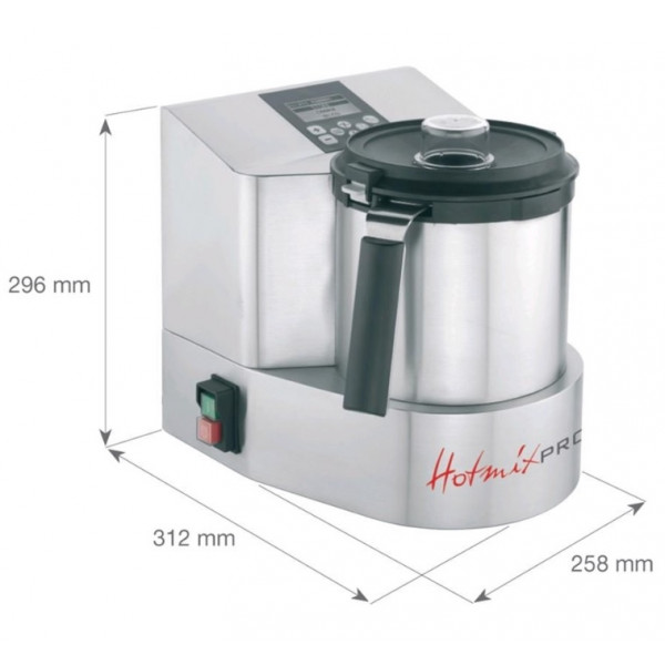 Multifuncional food processor Bowl capacity: 2 lt Temperature +25°C /+190°C Model HotMixPro Gastro