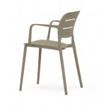 Outdoor armchair TESR Polypropylene frame Model 452-P82A