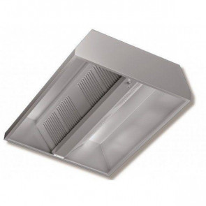 Central hood Stainless Steel Aisi 430 satin scotch-brite RP Model DSC18/28