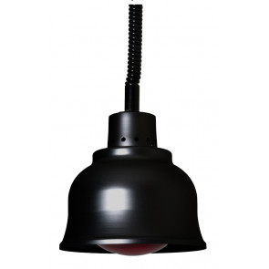 Heating lamp in black anodized aluminium Model LB25