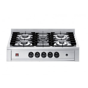 5 burner gas cooker Model EKP 96 Nominal thermal capacity of the hob 14,3 Kw