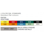 Refrigerated food counter Model M90125VD Ventilated Without storage
