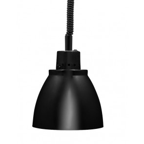 Heating lamp in anodized aluminium with power button O-I Model NB25