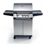 Gas barbecue for outdoor use SR  3 cooking zones with separate controls Model BBQ X3