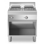 Electric grill 2 cooking zone MDLR Open cabinet Model F7080GREA