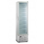 Statical vertical Freezer Model SLIM FREEZER 225TWHITE with glass door