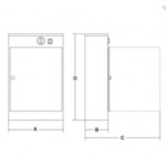 Sterilizer Model UVC 24W For glasses and cutlery