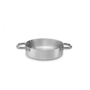 Paellera Made of 99.5% extra strong pure aluminium, excellent thermal conduction, very resistant and very thick Model 115-0