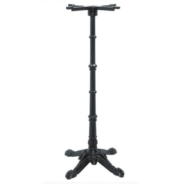 Outdoor base TESR Powder coated cast iron frame, adjustable feet Model 660-210H