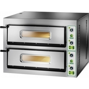Electric pizza oven Model FYL4+4 MANUAL control panel