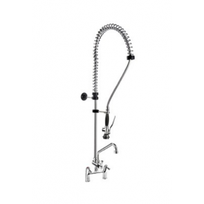 Two holes pre-rinse unit - "C" spout L25cm MNL Model R0102020131