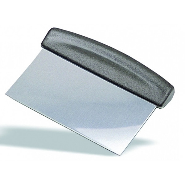 Stainless steel sraper with handle in abs Size mm. 150x75 Model CL1260