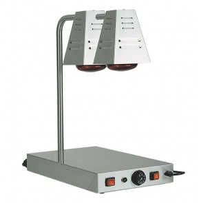 Double infrared lamp with hot plate Model PCI4718D