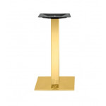 Indoor base TESR Stainless steel frame, gold effect, adjustable feet Model 1645-EG1