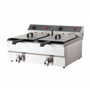 Double electric fryer Countertop Model ELFRY1010N
