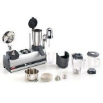 Bar group Model 4 ALOQNS juicer Apollo with lever + blender Orione with square glass + Ice crusher Nordkapp + milkshaker Sirio