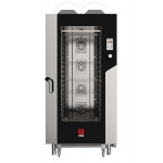 Gas combi convection oven Model MKF2011GTS Steam with TOUCH SCREEN controls with direct steam Capacity n.20 trays/grids GN 1/1 Thermal power Kw 30 Electric power 1,2