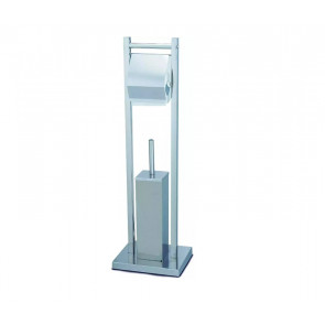 Multi-purpose stand with mirror finish with squared base STK Sold in batches of 6 pieces Model SP1592065
