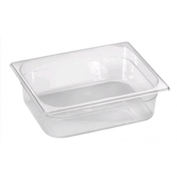 Polycarbonate ice cream tray size mm. L 360 x P 165 x 120 h Model BG360165120PC