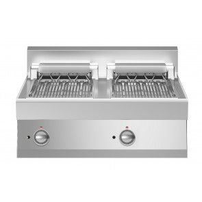 Electric grill 2 cooking zone MDLR Model F7080GRET