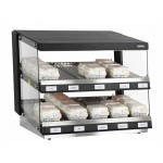 Double heated display for hamburger Model CBIN