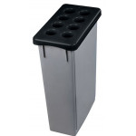Waste bin for recycling OFFICE 90 With cup collector lid MDL 90 L Model 102211