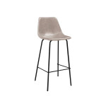 Indoor stool TESR Powder coated metal frame, synthetic leather shell.Model 1928-TD04