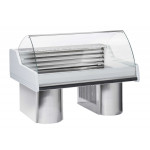 Granite fish counter with ventilated refrigeration Model WFH150