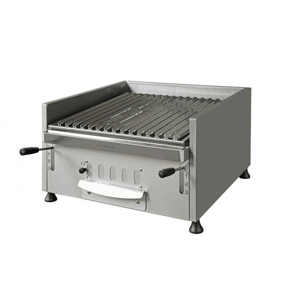 Carbon grill ENG Ribbed and reinforced stainless steel structure Model Grill GC-11