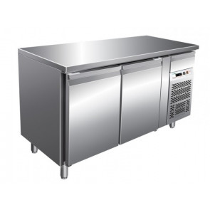 Refrigerated gastronomy counter two doors Model GN2100BT GN1/1 ventilated