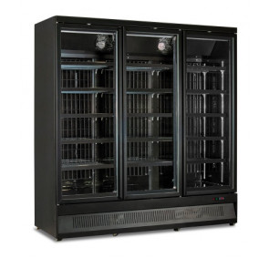 Refrigerated multideck Kli Model MR188BT3 BLACK 3 doors low temperature