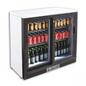 Ventilated drinks back bar cooler Model C21GSS Automatic defrosting