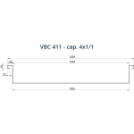 Built-in bain-marie bowl Model VBC411