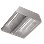 Central hood Stainless Steel Aisi 430 satin scotch-brite RP Model DSC15/32