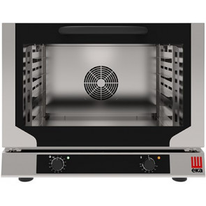 Electric convection oven Model EKF464NP For bakery and pastry Capacity n.4 Trays/Grids cm 60x 40 Power Kw 6,2 Drop down door