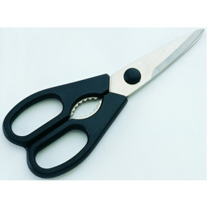 Kitchen scissors with 1 row of micro teeth , detachable Depth cm. 20 Model FBC20