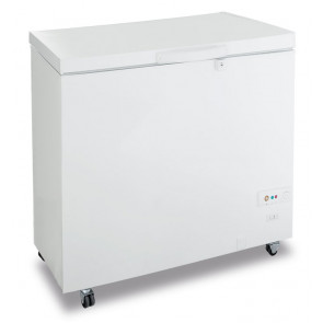Static chest freezer with solid hinged lids Model FR200PSK