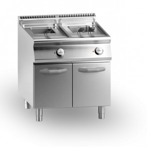Gas fryer 2 tanks MDLR Tank heat exchangers Model CL7080FRGS13PW