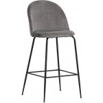 Indoor stool TESR Powder coated metal frame, velvet covering. Model 1762-JB4