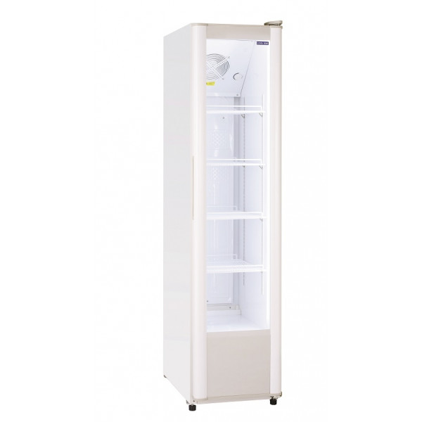 Refrigerated cabinet\Drinks display Model RC300 Self closing door with double temperated glass