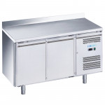 Refrigerated counter two doors Stainless steel AISI 201 ForCold ventilated Model G-SNACK2200TN-FC